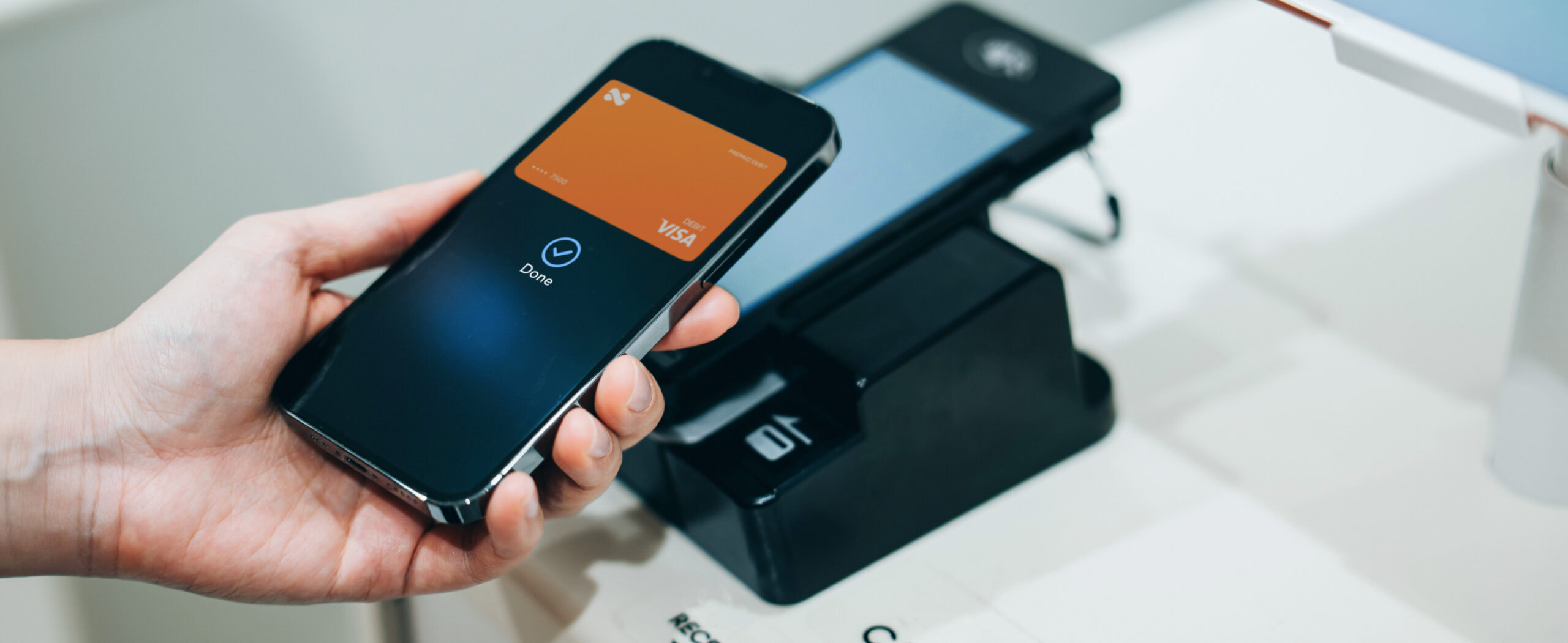 Paying with a Netspend card in an iPhone digital wallet