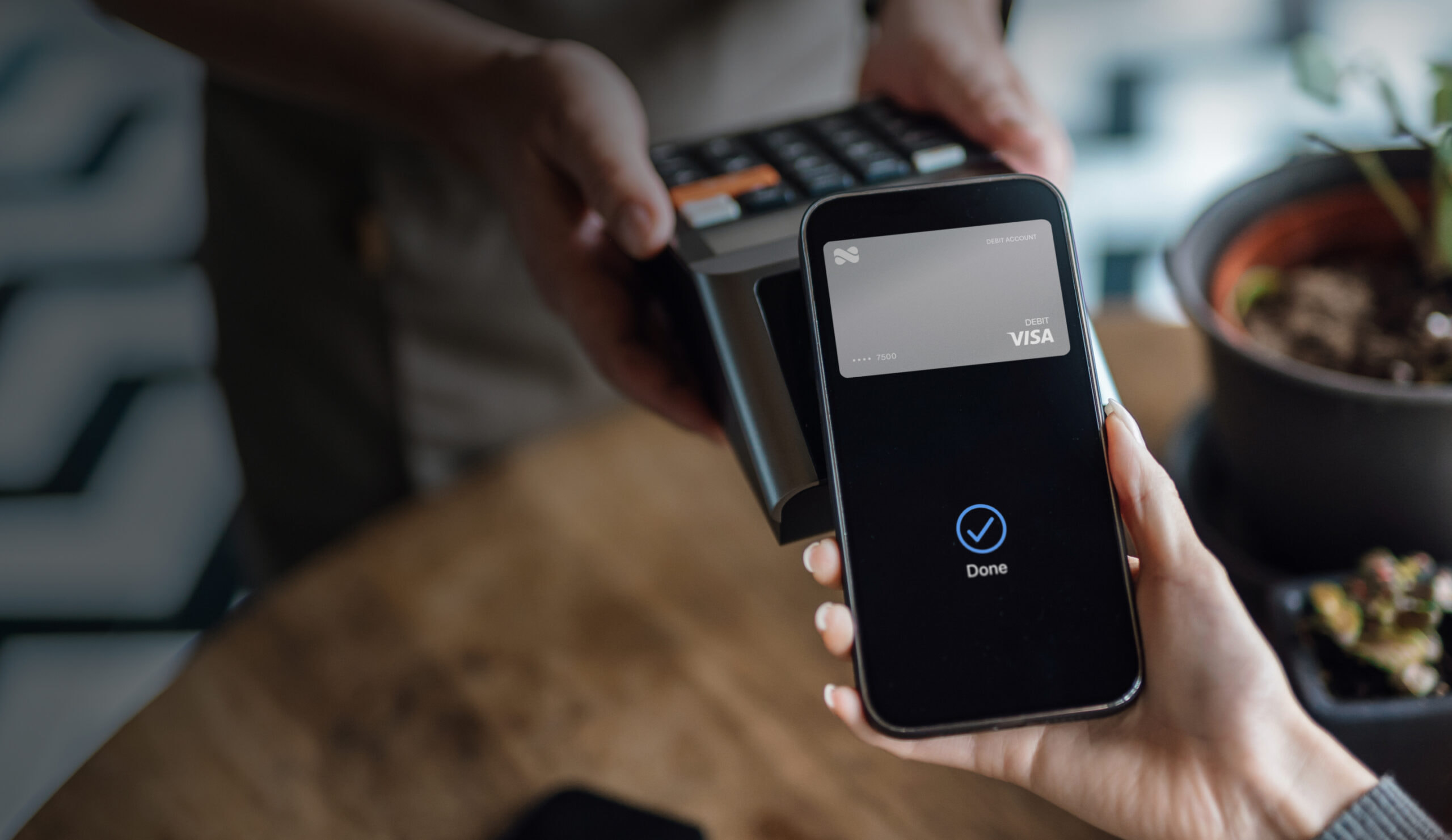 Tapping to pay with the Netspend digital wallet