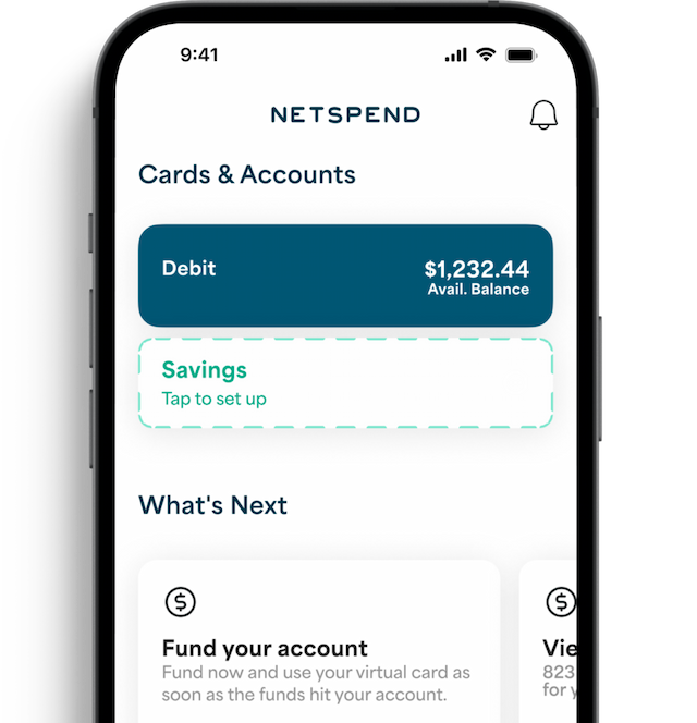 Debit cards, reloadable prepaid. No credit check, no minimums Netspend