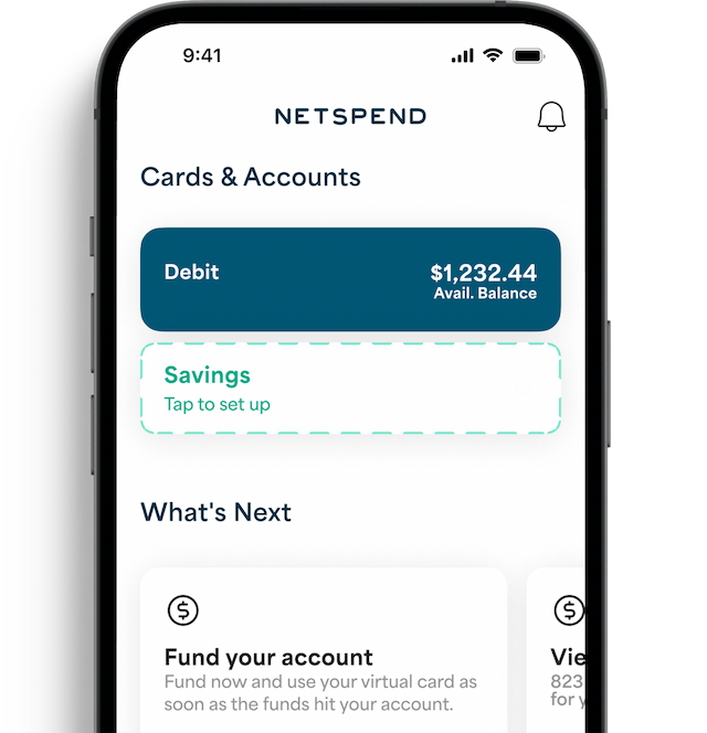 Debit cards, reloadable prepaid. No credit check, no minimums Netspend