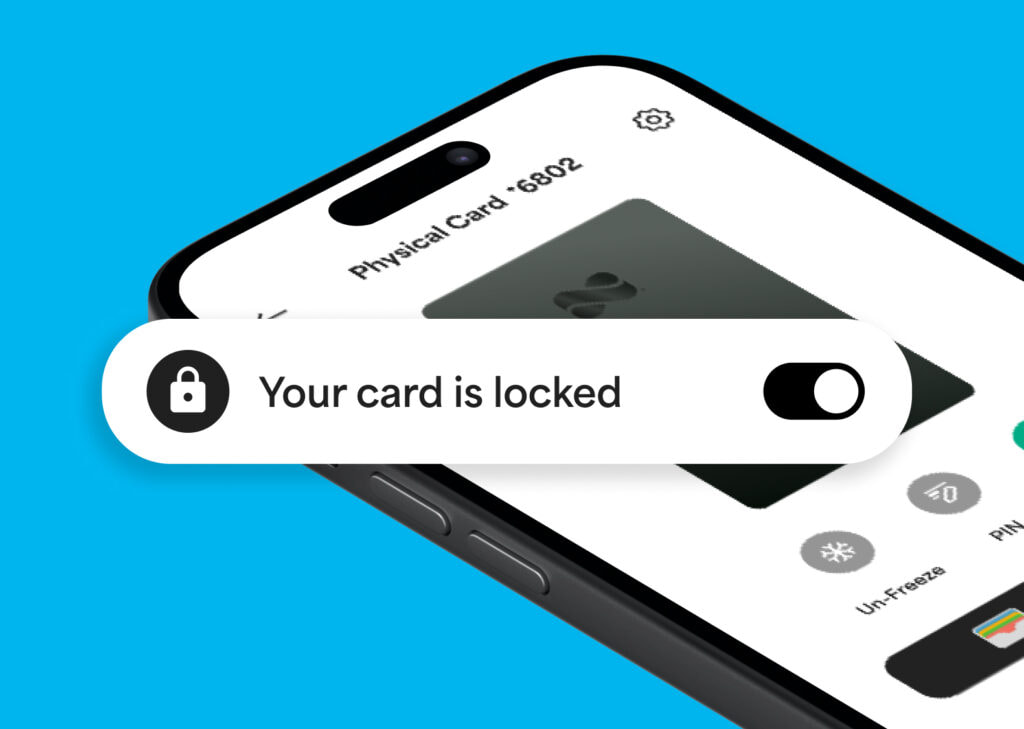 Locking a Netspend card on an iPhone